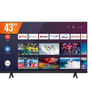 Televisor LED Smart TV D' WORLD de 43 pulgadas